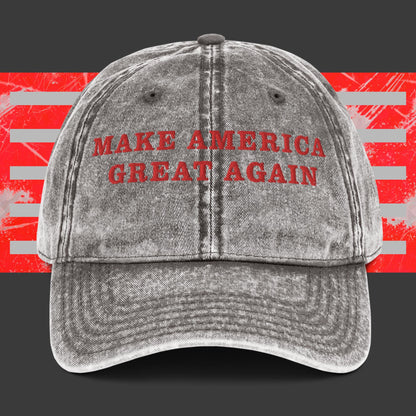 MAGA Denim Cap