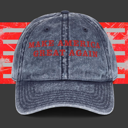 MAGA Denim Cap